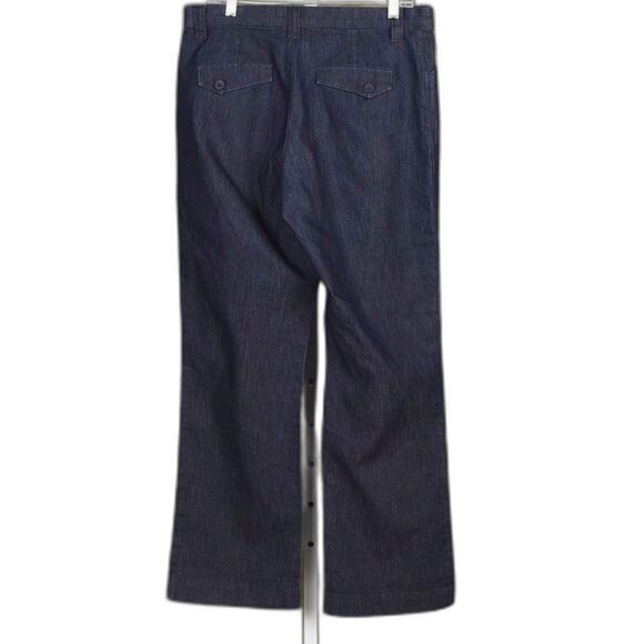 Lee Comfort Stretch Waistband Wide Leg Dress Jean / Denim Size 12 - Picture 2 of 2